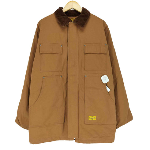 DIAMONDBACK 襟コーデュロイ ダックジャケット ワークジャケット メンズ import:L