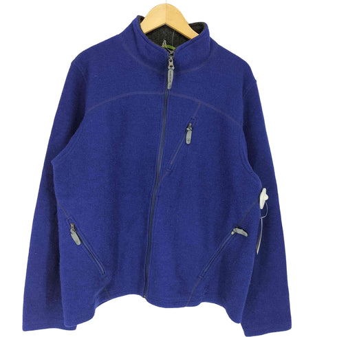 IBEX ジップアップウールジャケット メンズ import:L