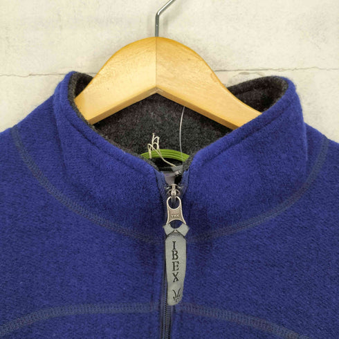 IBEX ジップアップウールジャケット メンズ import:L