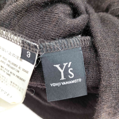 ワイズ Ys 袖ドッキング ハイネックニット レディース JPN:3