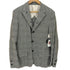 ラルディー二 LARDINI WOOSTER イタリア製 リネン レーヨン グレンチェック テーラード ジャケット メンズ EUR:48