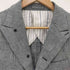 ラルディー二 LARDINI WOOSTER イタリア製 リネン レーヨン グレンチェック テーラード ジャケット メンズ EUR:48