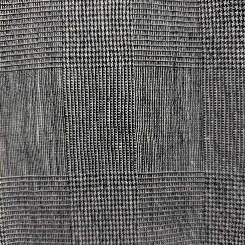ラルディー二 LARDINI WOOSTER イタリア製 リネン レーヨン グレンチェック テーラード ジャケット メンズ EUR:48