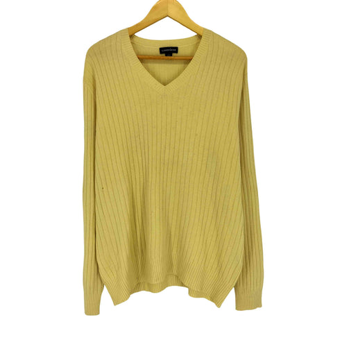 ランズエンド LANDS END Vネックカシミヤニット メンズ import:L