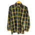 GARRY DUNCAN チェック柄 シアー L/S シャツ メンズ
