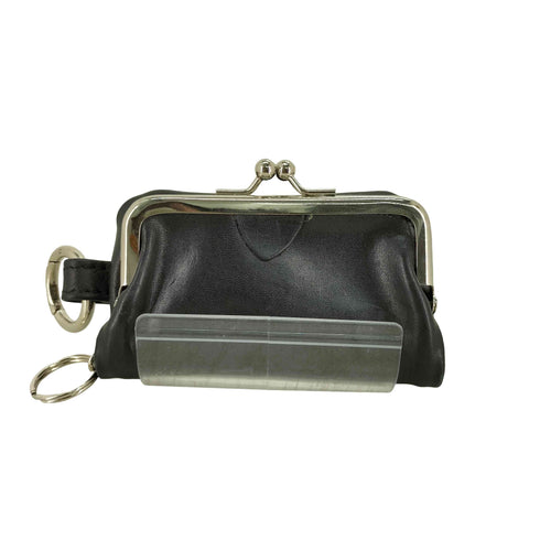 ワイズ Ys Metal Ring Detail Mini Clasp Purse レディース
