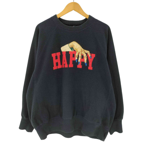 アンダーカバー UNDERCOVER 23-24AW FLEECE PO HAPPY フリース プルオーバー ハッピー スウェット トレーナー Polartec ポーラテック メンズ JPN:4