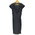 ローレンラルフローレン LAUREN RALPH LAUREN DRESS ドット柄 ギャザーワンピース レディース 8