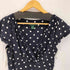 ローレンラルフローレン LAUREN RALPH LAUREN DRESS ドット柄 ギャザーワンピース レディース 8