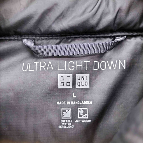 ユニクロ UNIQLO ウルトラ ライト ダウン ベスト メンズ JPN:L