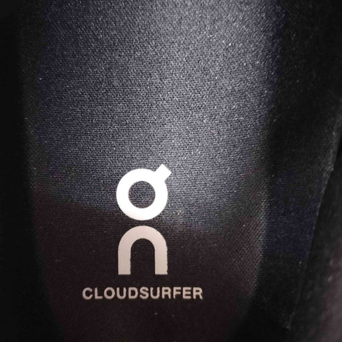オン On On CLOUDSURFER ALL BLACK クラウド サーファー オール ブラック スニーカー メンズ JPN:25.5