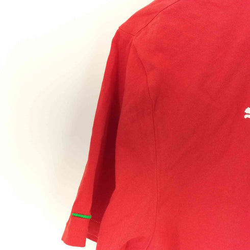 プーマ PUMA パンチング切替 ワッペンポロシャツ メンズ M