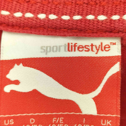 プーマ PUMA パンチング切替 ワッペンポロシャツ メンズ M