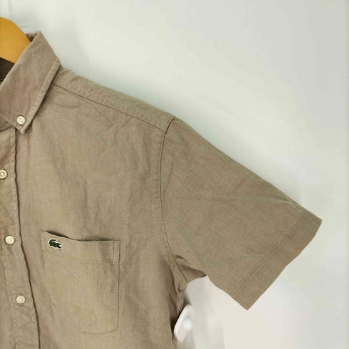 ラコステ LACOSTE ボタンダウン半袖シャツ メンズ JPN:S