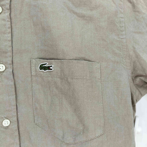 ラコステ LACOSTE ボタンダウン半袖シャツ メンズ JPN:S