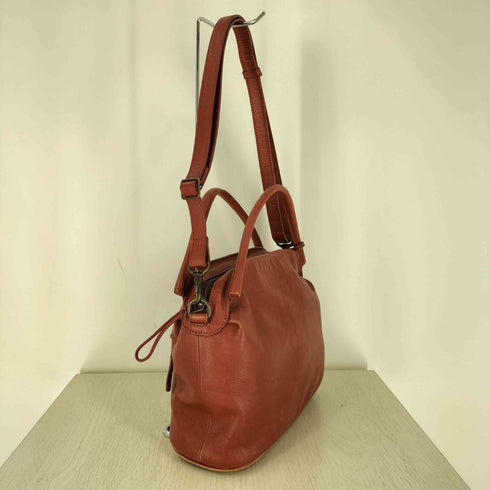 マザーハウス MOTHERHOUSE レザー 2WAY ストラップ ハンド ショルダー バック レディース