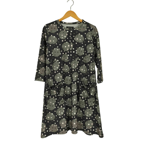 DAY TO DAY HIROMI YOSHIDA ドレープポケット Aライン デザインチュニック レディース JPN:M
