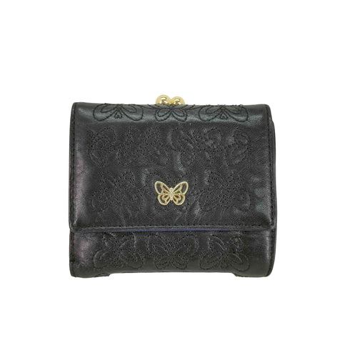 アナスイ ANNA SUI エターナル バタフライ がま口二つ折り財布 レディース
