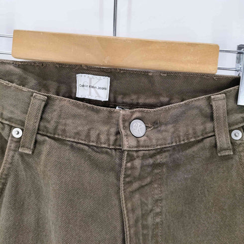 カルバンクラインジーンズ Calvin Klein Jeans 90S OLD Washed Baggy Denim Pants ウォッシュド バギー デニム パンツ メンズ US:34-35