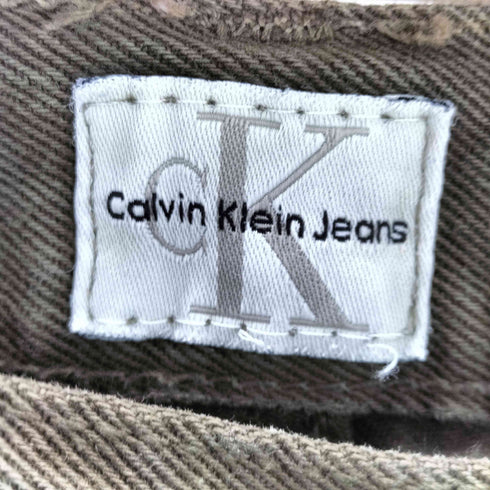 カルバンクラインジーンズ Calvin Klein Jeans 90S OLD Washed Baggy Denim Pants ウォッシュド バギー デニム パンツ メンズ US:34-35