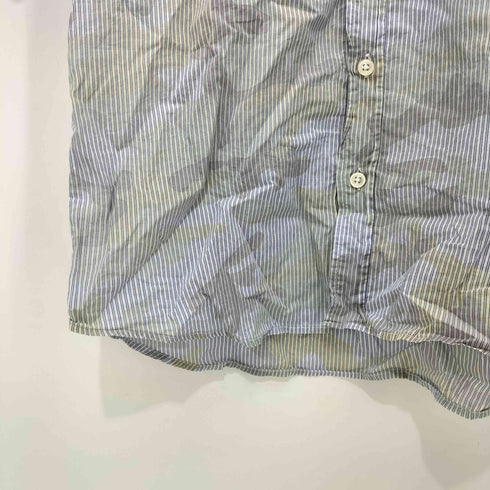 ソフネット SOPHNET. Y2K カモ柄 ストライプ S/S ボタンダウン シャツ メンズ JPN:L