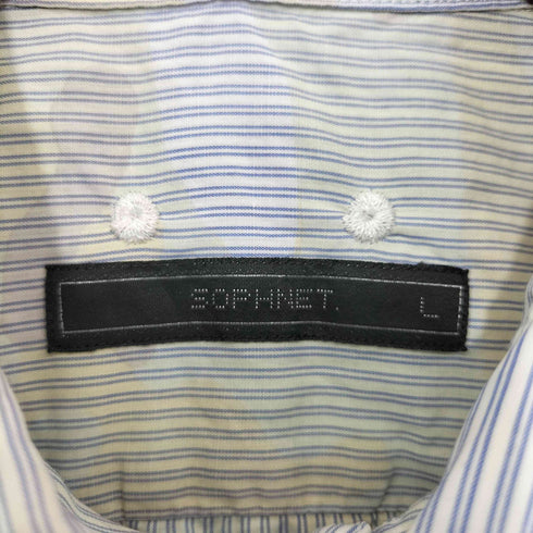 ソフネット SOPHNET. Y2K カモ柄 ストライプ S/S ボタンダウン シャツ メンズ JPN:L