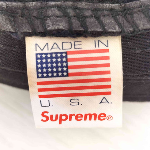 シュプリーム Supreme 18ss Friends 6-Panel 刺繍デニムキャップ メンズ