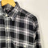 ポロジーンズカンパニーラルフローレン POLO JEANS COMPANY RALPH LAUREN 90-00S 星条旗タグ インド綿 フランネル チェック シャツ フラップポケット パートナー21 メンズ import:L