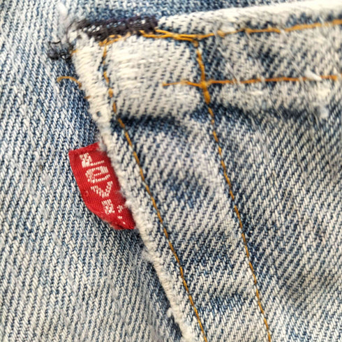 リーバイス Levis 70-80S ボタン裏8刻印 ジップフライ デニム パンツ バックポケットチェーンステッチ 黒カン スモールe メンズ