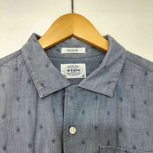 ダブルタップス WTAPS 12SS ERNEST S/S ドット シャンブレーシャツ メンズ JPN:M