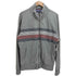 トミーヒルフィガー TOMMY HILFIGER トリコロール ボーダー スウェット ジャケット メンズ import:XL