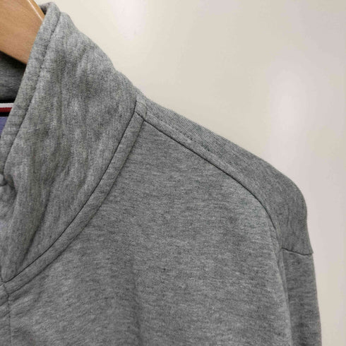 トミーヒルフィガー TOMMY HILFIGER トリコロール ボーダー スウェット ジャケット メンズ import:XL