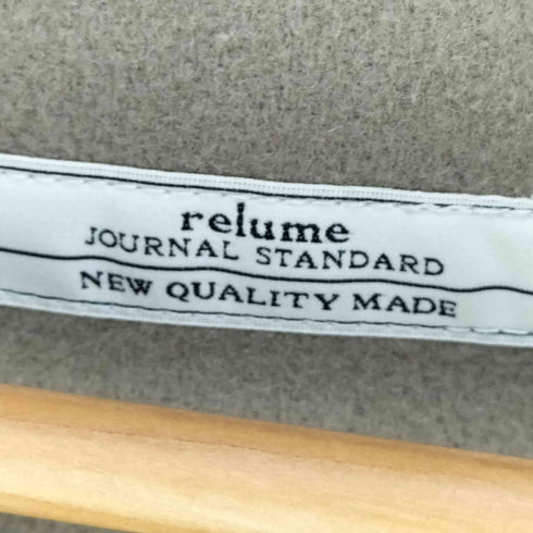 ジャーナルスタンダードレリューム JOURNAL STANDARD relume Vネック ウール ロングコート レディース JPN:38