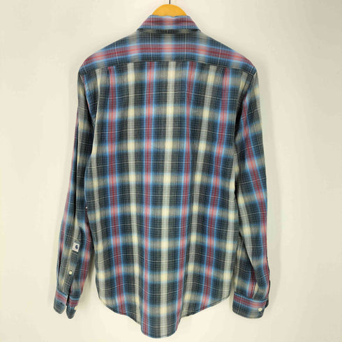 カーハート Carhartt × ADAM KIMMEL コラボ インド綿 フランネル L/S ボタンダウン チェック シャツ メンズ import:S