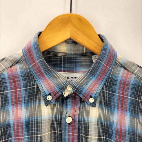 カーハート Carhartt × ADAM KIMMEL コラボ インド綿 フランネル L/S ボタンダウン チェック シャツ メンズ import:S