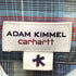 カーハート Carhartt × ADAM KIMMEL コラボ インド綿 フランネル L/S ボタンダウン チェック シャツ メンズ import:S