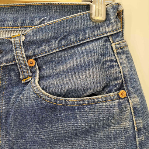 リーバイス Levis 70S 66後期 501 ボタン裏6刻印 セルビッチ デニム パンツ 78年製 ポケット裏チェーンステッチ スモールe 内股シングル メンズ W31 L31