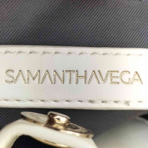 サマンサベガ Samantha Vega ロゴテープ ギンガムチェック トート 小 2way レディース