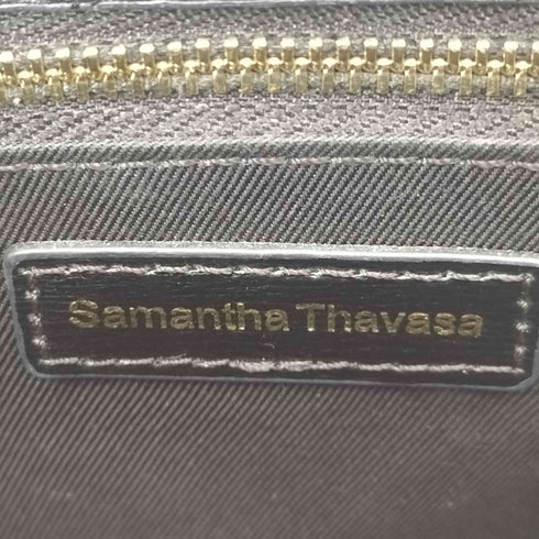 サマンサタバサ Samantha Thavasa シンプルスプリット レザー ハンドバッグ レディース