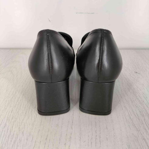ショセ CHAUSSER カーフレザー ヒール ローファー パンプス レディース JPN:22.5