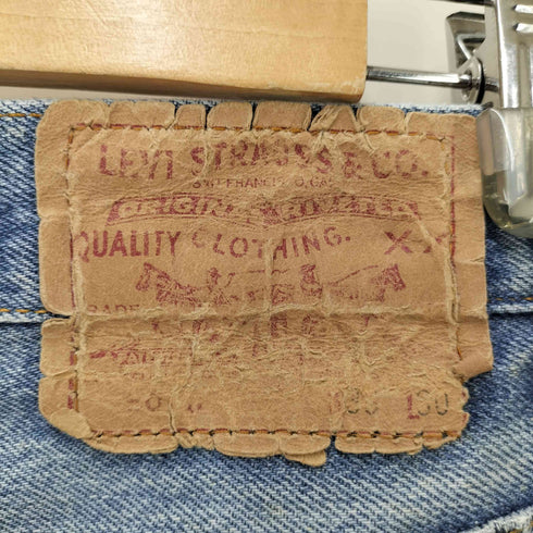 リーバイス Levis 80S USA製 501 ボタン裏552刻印 デニム パンツ ハチマル メンズ W33 L30
