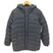 エディーバウアー Eddie Bauer ロゴ プリント ジップアップ フーデッド ダウンジャケット メンズ import:M