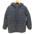 エディーバウアー Eddie Bauer ロゴ プリント ジップアップ フーデッド ダウンジャケット メンズ import:M
