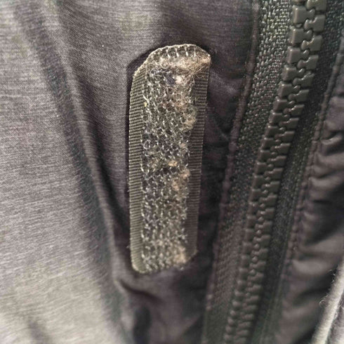 エディーバウアー Eddie Bauer ロゴ プリント ジップアップ フーデッド ダウンジャケット メンズ import:M