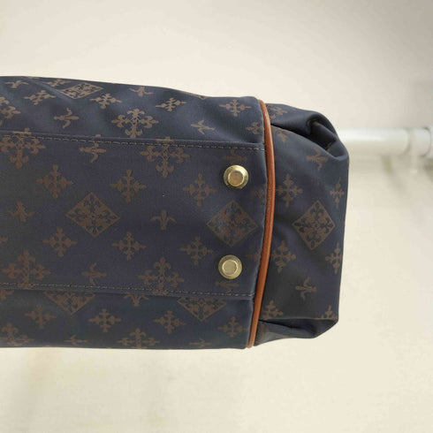 ラシット russet ナイロン×レザー ミニハンドバッグ レディース
