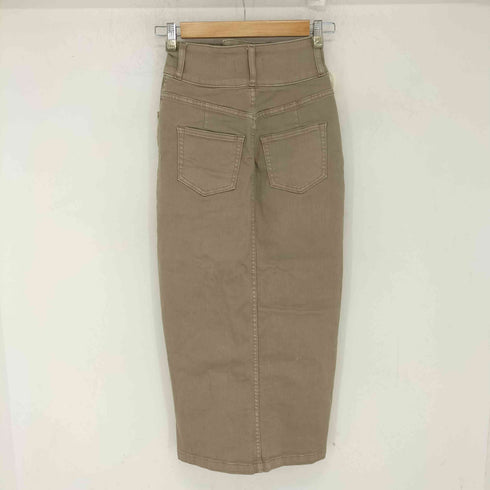 アズールバイマウジー AZUL by moussy HIGH WAIST SLIT DENIM SK 2 レディース JPN:S