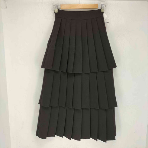 ランデブー randeboo pleats three skirt レディース JPN:1