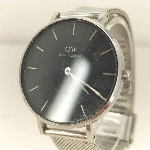 ダニエルウェリントン Daniel Wellington クラシック ペティート メッシュストラップ クオーツ 腕時計 メンズ