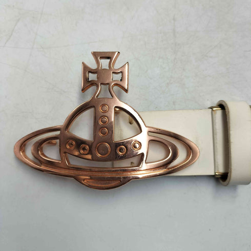 ヴィヴィアンウエストウッドマン Vivienne Westwood MAN スタッズ オーブロゴ レザー ベルト メンズ