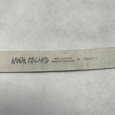 RIVER ISLAND 英国製 リアルレザー ベルト Y2K メンズ M